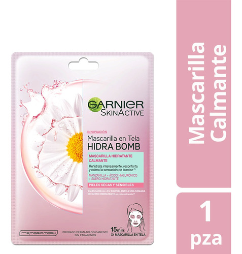 Mascara Facial Garnier Hidra Bomb Hidratante X 1und