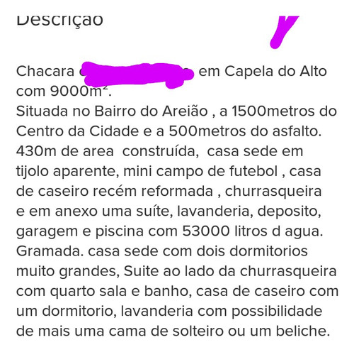 Imagem 12 de 12 de Chacara
