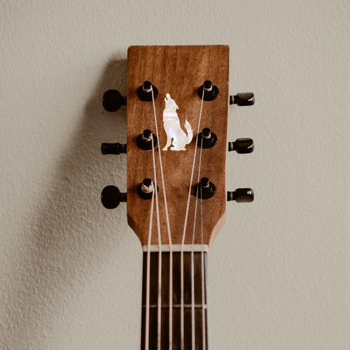 4 Adesivos De Guitarra Profissionais, Marcadores Lobo Da
