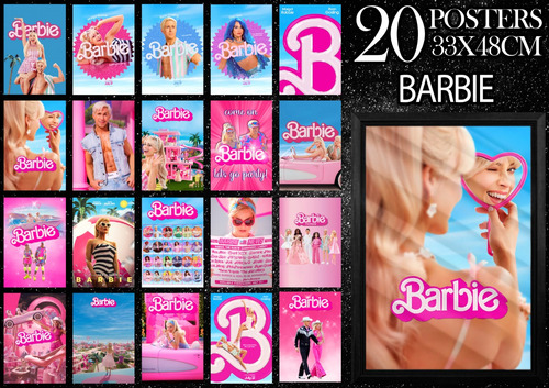 20 Poster De La Película De Barbi E 33x48cm