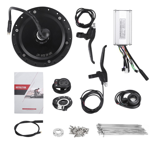 Kit De Motor De Cubo De Rueda Trasera De 24 Pulgadas, 12 G,