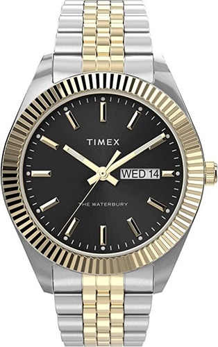 Timex Waterbury Legacy Day-date Tw2v17600vq Reloj De Cuarzo