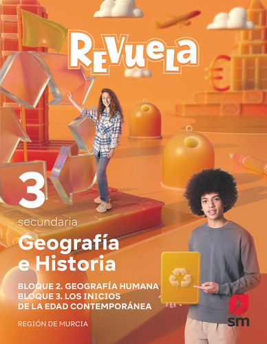 Libro Geografia E Historia. 3 Secundaria. Revuela. Region...