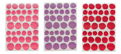 Papel Tapiz Decorativo Infantil Círculos Multicolor 108 Pzas