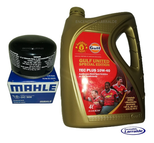 Filtro Mahle Aceite Gulf 7000 Renault Clio Ll 1.9 Diesel