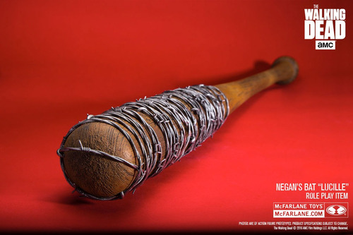 The Walking Dead Negan Bate Lucille Mcfarlane Original