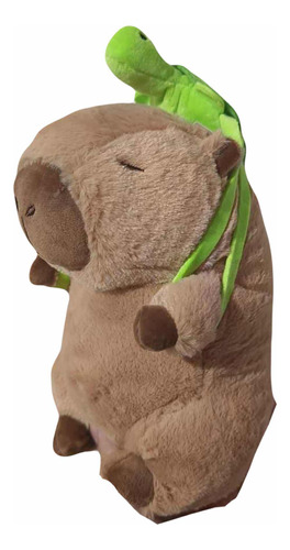 Peluche Calidad Duoli. Capibara Con Mochila 28 Cm