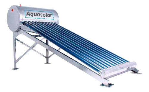 Calentador De Agua, Solar 10 Tubos, 120 L, Aquasolar