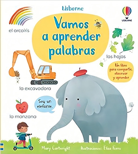 Cuantas Palabras Se Decir, De Cartwright/oldham. Editorial Usborne, Tapa Blanda En Castellano, 2021