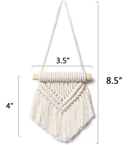 Macrame Conjunto Colgante De Pared De Ornamentos Lindo...