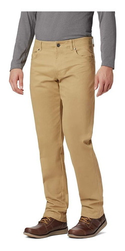 Pantalon Beige Vestir Hombre Columbia Casual Talla 48 Xl