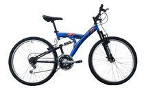 Comprar Bicicleta Mountain Bike Firebird Doble Suspension Rodado 26 Color Azul Tamaño Del Cuadro M