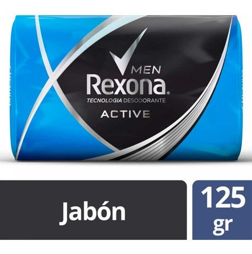 Rexona Men Active Jabón Barra X 125 G