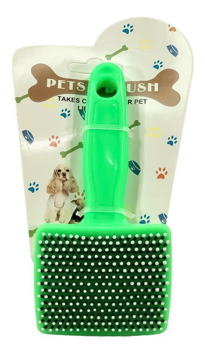 Peine Cepillo Rasqueta Plastico Para Mascota Perro Gato  Kub