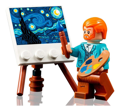 Lego 21333 Ideas - Vincent Van Gogh - A Noite Estrelada