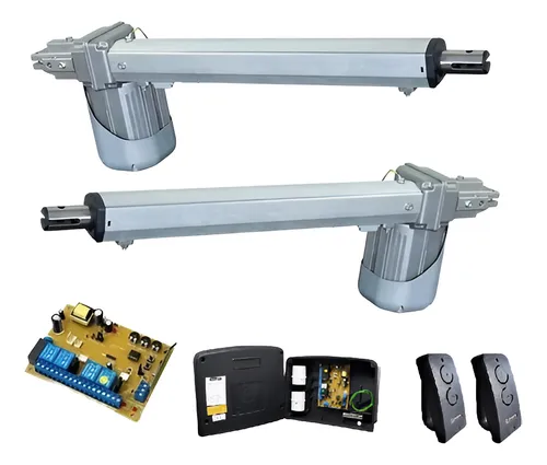 comprar Kit Motor Portão Pivotante Duo Dupla 1\u002F4hp 0,75m 220v Comple