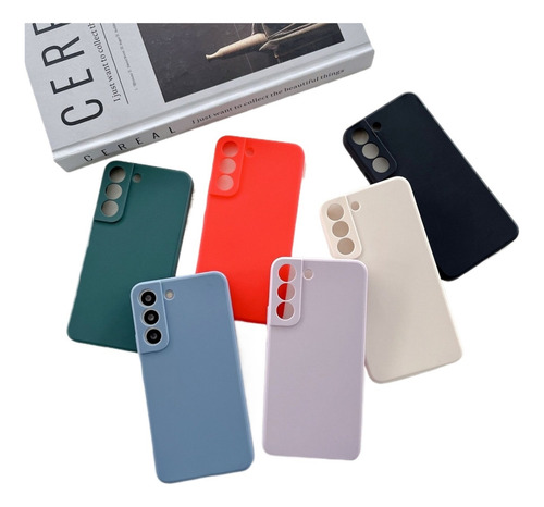 Capa Para S25/note20,tpu Fosco Com Furos Finos +cubo Mágico.