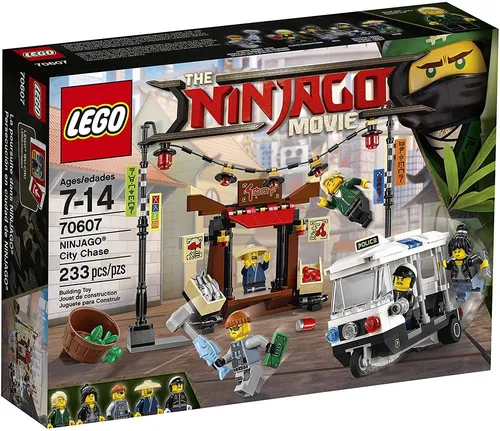 Lego Ninjago Movie City Chase 70607 Building Kit (233 Piece)