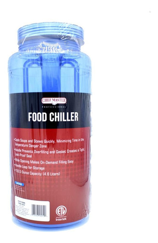 Enfriador De Alimentos Chef Master 155,5 Oz. | Paleta Fría D