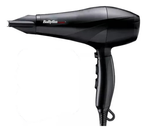 Secador De Pelo Babyliss Profesional Academy 2000 W. Color Negro