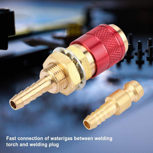 Adaptador Conector Manguera Rápida Antorcha Soldador Mig Tig