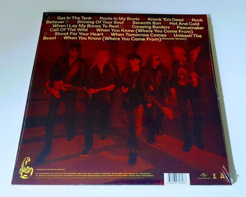 Scorpions Rock Believer, vinilo doble importado, listo para la versión E