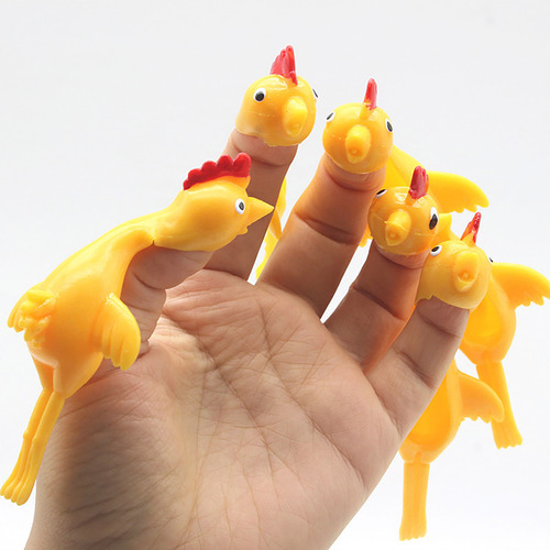A Rubber Chicken Flick Chicken Flying Chicken Flingers Stree