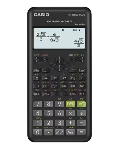 Calculadora Casio Fx-350es Plus Científica Segunda Edición