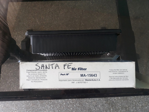 Filtro Aire De Motor Hyundai Santa Fe 2006-2009