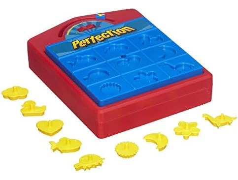 Jogo Hasbro Gaming Perfection Estourando Formas E Peças Para