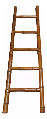 VXL Escalera Para Toallas Con 5 Peldaños De Bambú 150 Cm — Bañoidea