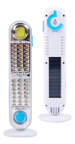 Lampara De Emergencia Recargable Luz Solar Portatil 42 Led