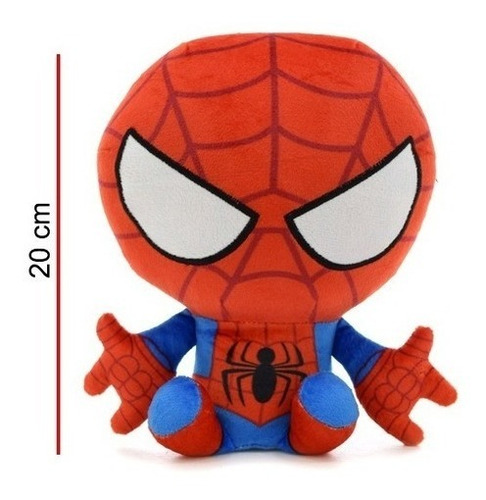 Peluche Spiderman Sentado 20 Cm Marvel Phi Phi Toys - 11048