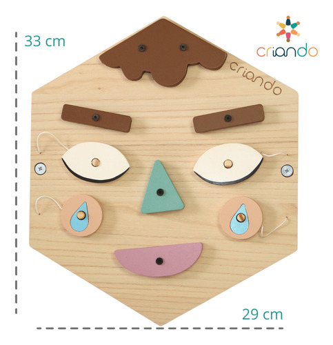 Criando Brinquedos Painel Sensorial Colmeia Sentimentos