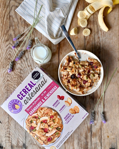 Cereal Granola Artesanal Dasavena Arándanos Y Almendras Fit