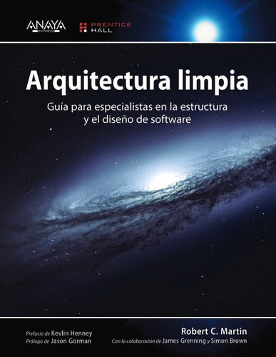 Arquitectura Limpia, de Martin, Robert C.. Serie Títulos especiales Editorial Anaya Multimedia, tapa blanda en español, 2018