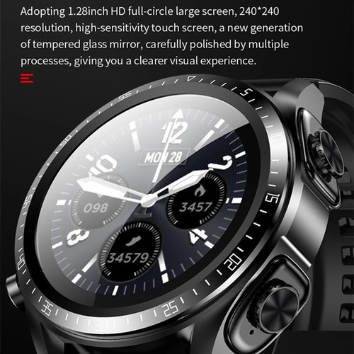 A Audífonos 2 En 1 Para Xiaomi Huawei Jm03 Smart Watch Tws