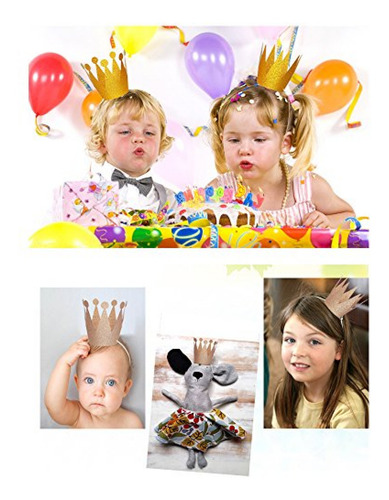 Sombrero De Fiesta Party Crowns Prince & Princess - Juego De