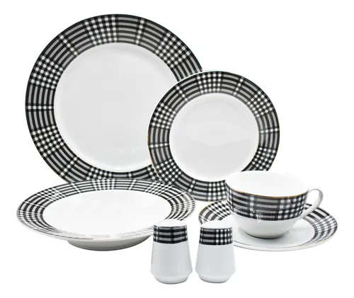 Vajilla Alemana Porcelana Fina Con Tazas 6 Personas 33pz Cuotas