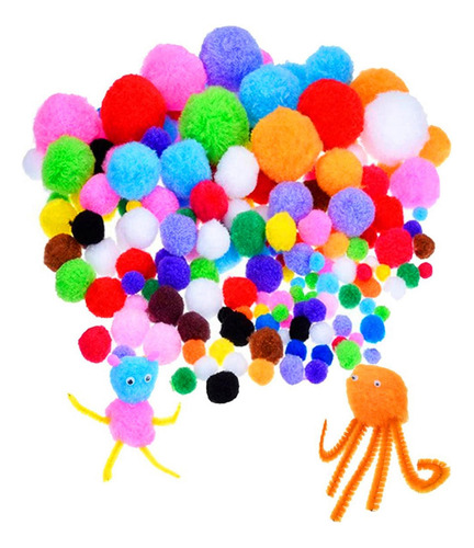 Kit De Manualidades Para Niños, Tela De Collage, Tela De