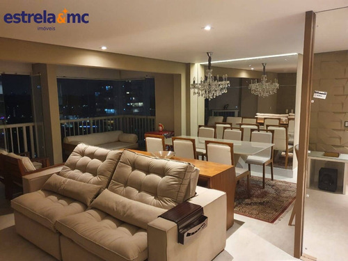 Imagem 9 de 15 de Apartamento Maravilhoso Mobiliado 112m² 03 Dorm/01 Suíte Zs Vl Mascote - 119