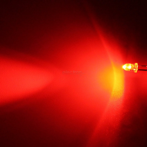 Luces Led Rojo 50 Unid