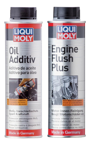 Liqui Moly Oil Additiv + Liqui Moly Engine Flush Plus