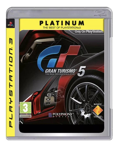 Gran Turismo 5 Platinun Edition Ps3 M. Fisico Raridade (Recondicionado)