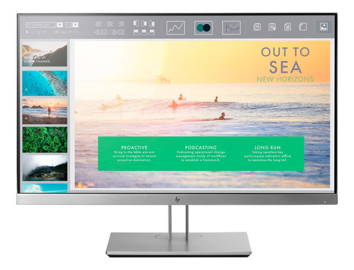 Imagen 1 de 7 de Monitor Hp Elitedisplay E233 Led 23 Plateado 100v/240v