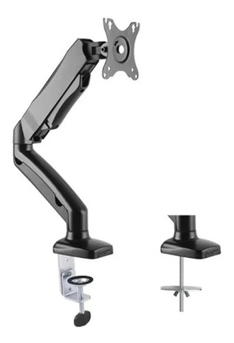 Imagen 2 de 3 de Soporte Nisuta NSSOTVE1 de mesa para TV/Monitor de 13" a 27" negro