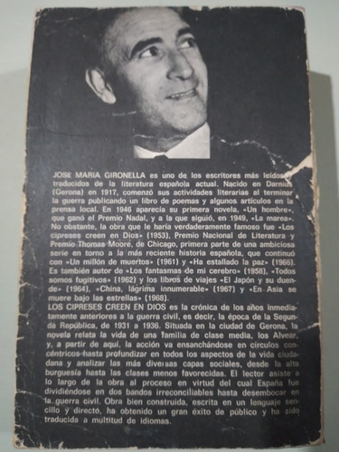 Los Cipreses Creen En Dios: José Gironella- 1° Edición (Usado)