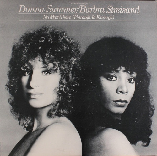 Vinilo Donna Summer & Barbra Streisand No More Tears Us 12p.