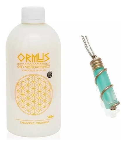 Combo 1 Ormus 500ml + Colgante Atlante De Cobre