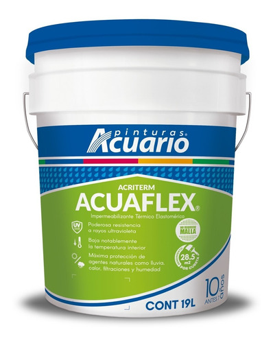 Impermeabilizante Acuaflex 10 Años - 19 L